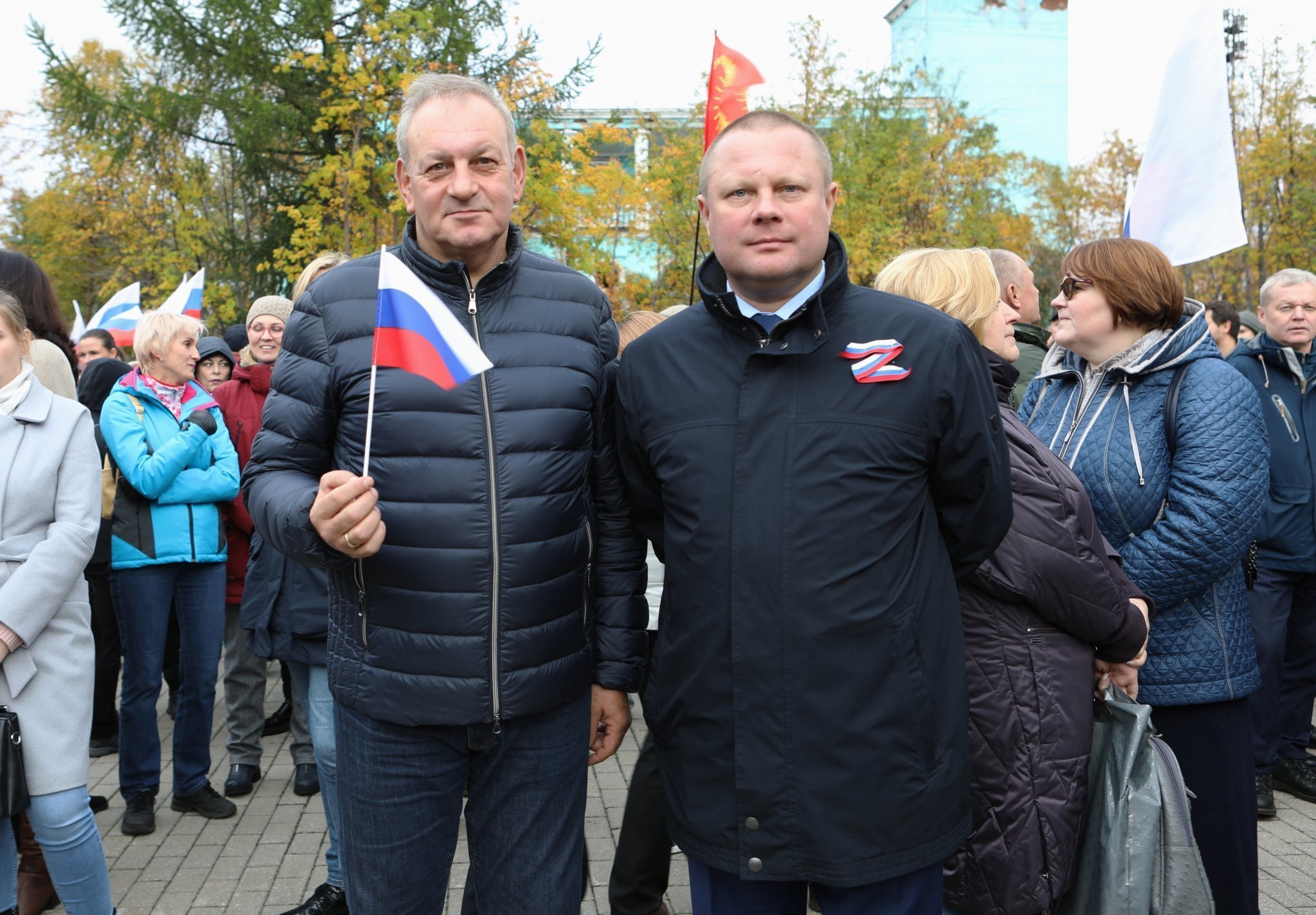 В Мурманске прошел митинг «Своих не бросаем» | 23.09.2022 | Мурманск -  БезФормата