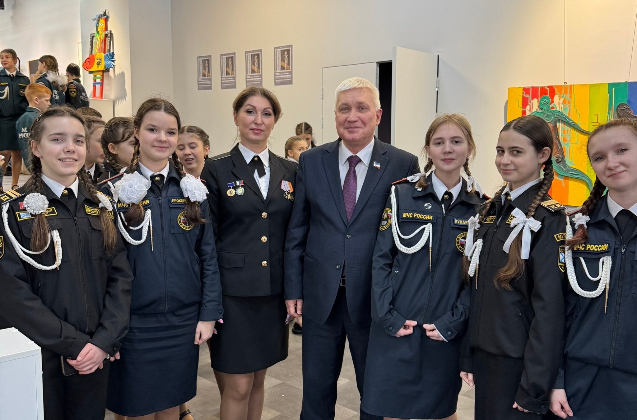 Уважаемые земляки, 13 марта принял участие в торжественном посвящении кадет Кадетской школы города Мурманска в ряды Юнармии