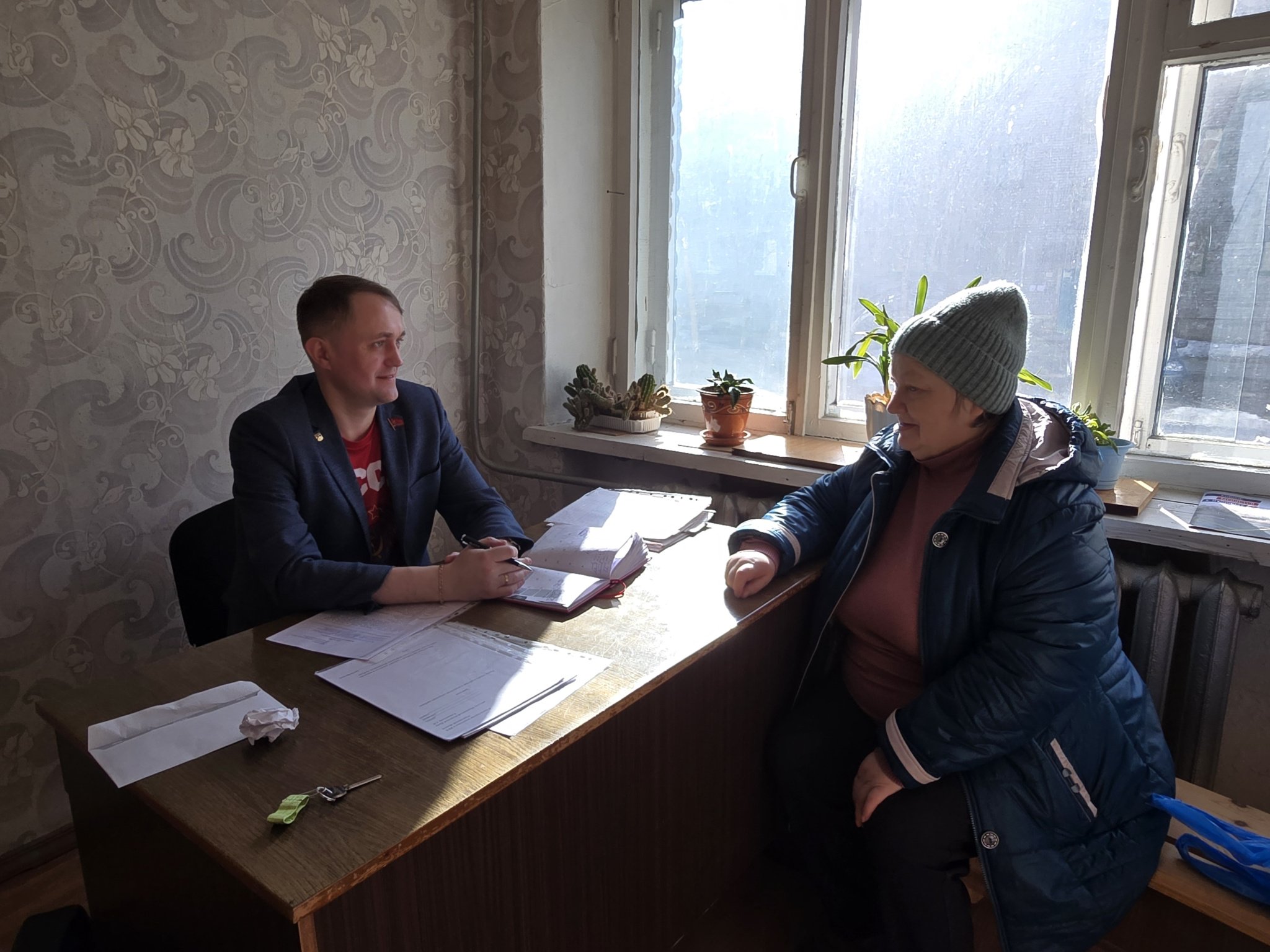 Апрельский прием в Ковдорском районе