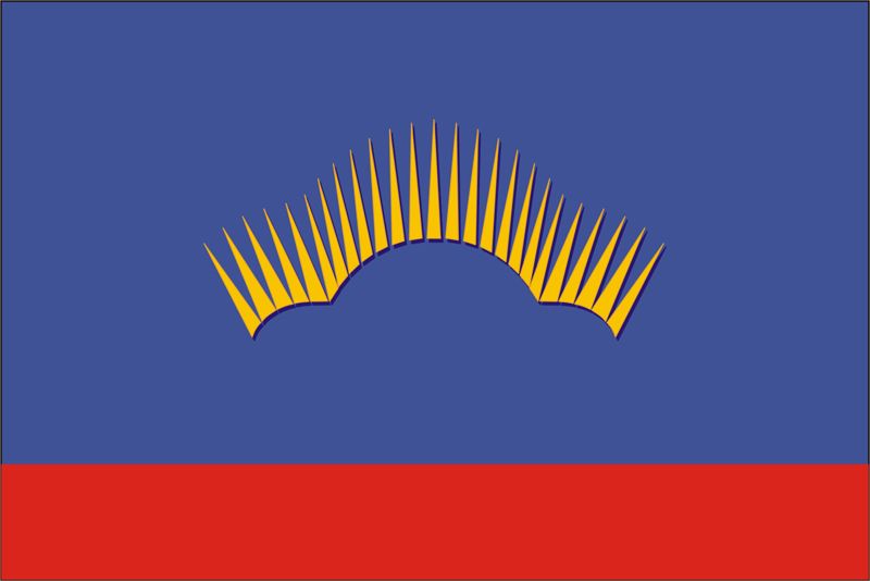 Флаг Мурманской области