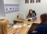 Депутат провела приём граждан в Штабе общественной поддержки региона 