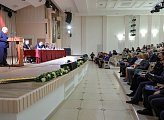 Спикер регионального парламента Сергей Дубовой приветствовал делегатов конференции судей Мурманской области