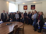 29 марта Максим Белов провел экскурсию для студентов МАГУ в региональный парламент