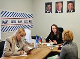 Депутат провела приём граждан с приглашёнными профильными специалистами в Мурманске 