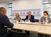 В Мурманске в Штабе общественной поддержки прошел Единый день приема участников спецоперации и членов их семей 