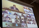 Депутаты областной Думы приняли участие в заседании регионального правительства в режиме видеоконференцсвязи