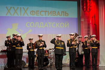 В Оленегорске прошел фестиваль солдатской песни 