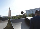 Председатель областной Думы Сергей Дубовой ознакомился с ходом благоустройства территории Видяево