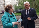 Уважаемые земляки, 8 июня состоялась встреча с жителями микрорайона дома № 21 по проезду Ледокольному