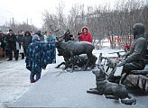 Памятный митинг состоялся у монумента бойцам оленетранспортных батальонов  в Мурманске