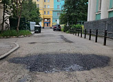 Роман Пономарев добился ремонта асфальтового покрытия междворового проезда от улицы Комсомольской до переулка Пионерский
