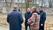 Роман Пономарев провел встречу с жителями домов № 18 и № 20 по проспекту Ленина