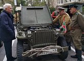 Уважаемые земляки, сегодня принял участие в торжественной встрече участников военно-патриотического автопробега ветеранов-пограничников из Самарской области «Пограничники. Непокоренный рубеж»
