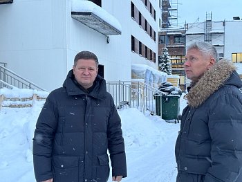 Посетил дом-интернат для престарелых и инвалидов