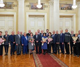 Торжественный прием в Санкт-Петербурге, посвященный 30-летию Мурманской областной Думы 13 декабря 2024 года