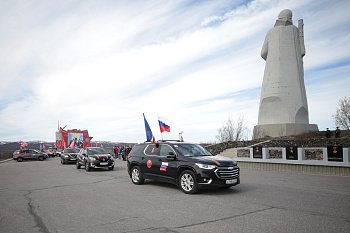 От мурманского Алеши стартовал автопробег