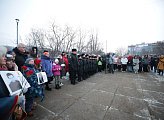 Памятный митинг состоялся у монумента бойцам оленетранспортных батальонов  в Мурманске