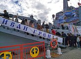 Посетил пришвартованный в Мурманске большой десантный корабль Северного флота «Иван Грен»
