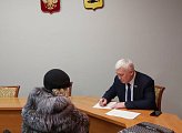 28 ноября провел очередной прием избирателей совместно с депутатом Совета депутатов города Мурманска Телибаевой Наталией Сергеевной