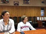 Лариса Круглова  и #олимпийскиелегенды#  в администрации города Апатиты  