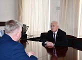 Уважаемые земляки, 27 января состоялась моя рабочая встреча с Главой муниципального образования муниципальный округ Феодосия Республики Крым – Председателем Феодосийского городского совета Иваном Васильевичем Козыревым