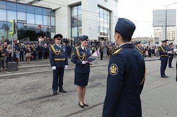 Молодые сотрудники УФСИН приняли присягу