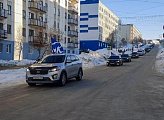 В ЗАТО Видяево прошла акция в поддержку российских военных