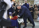 В первой гимназии Мурманска открыт мурал в честь героя специальной военной операции Николая Трапезникова