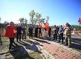 Патриотическая акция прошла у памятника защитникам Заполярья у подножия Муста-Тунтури