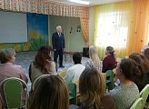 Уважаемые земляки, 25 августа состоялись встречи с коллективом детского сада № 140 и жителями микрорайонов на улице Достоевского домов № 15 и № 28