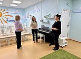 Анна Гришко посетила детский сад №1 п.Видяево