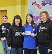 Вручение  знаков отличия ВФСК ГТО в Видяево. 