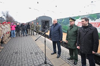 В Мурманск прибыл агитационный поезд «Сила в правде»