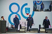 Поселок Никель отметил 80-летие