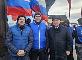 Роман Пономарев принял участие в торжественном митинге, посвященном воссоединению Крыма с Россией