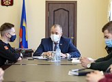 Председатель областной Думы Сергей Дубовой  встретился с участниками кадрового проекта «ПолитСтартап»