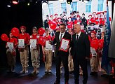 Уважаемые земляки, 29 мая принял участие в торжественном собрании членов Всероссийского детско-юношеского военно-патриотического общественного движения «ЮНАРМИЯ», посвященном 10-летию со дня основания