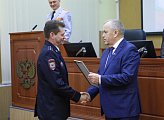 В День сотрудника органов внутренних дел Российской Федерации в регионе чествовали лучших полицейских 