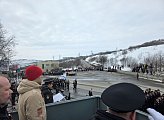 Роман Пономарев принял участие в параде и шествии Бессмертного полка в городе воинской славы Полярном