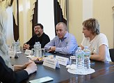 Сергей Дубовой провел рабочую встречу с председателем Молодежного парламента при Государственной Думе Дмитрием Шатуновым