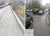 Роман Пономарев: тротуар вдоль детского сада № 140 на улице Капитана Орликовой восстановлен