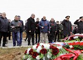 В Долине Славы состоялась торжественная церемония захоронения останков советских воинов, погибших в годы Великой Отечественной войны
