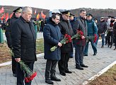 В Долине Славы торжественно захоронены  останки советских воинов, погибших в годы Великой Отечественной войны