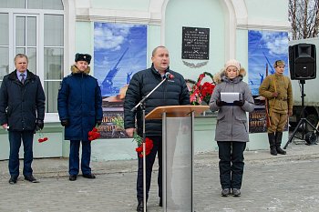 Депутат Мурманской областной Думы Александр Богович принял участие в митинге, посвящённом памяти воинов 4-го дивизиона 361-го зенитно-артиллерийского полка ПВО.