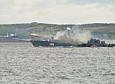 В гарнизонах Северного флота прошли торжества в честь Дня Военно-Морского Флота России