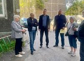 Роман Пономарев встретился с жителями домов 20А и 28В по проспекту Кирова