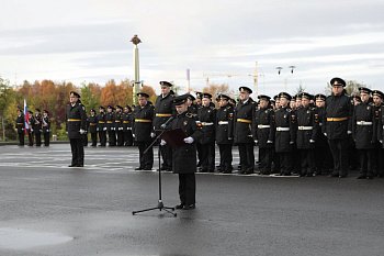 Торжественная церемония посвящения в нахимовцы прошла в Мурманске