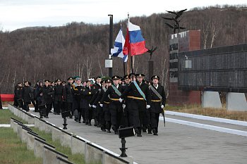 В Долине Славы торжественно захоронены  останки советских воинов, погибших в годы Великой Отечественной войны