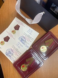 Юрий Шадрин вручил медали к 80-летию Победы