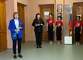 В Кольской школе открылся мурал, посвященный  героическим подвигам Анатолия Анхимова.